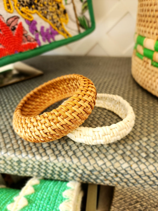 Bracelet - Light Rattan