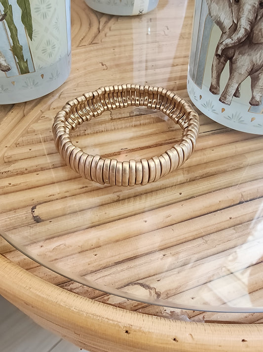 Bracelet - Gold Staple