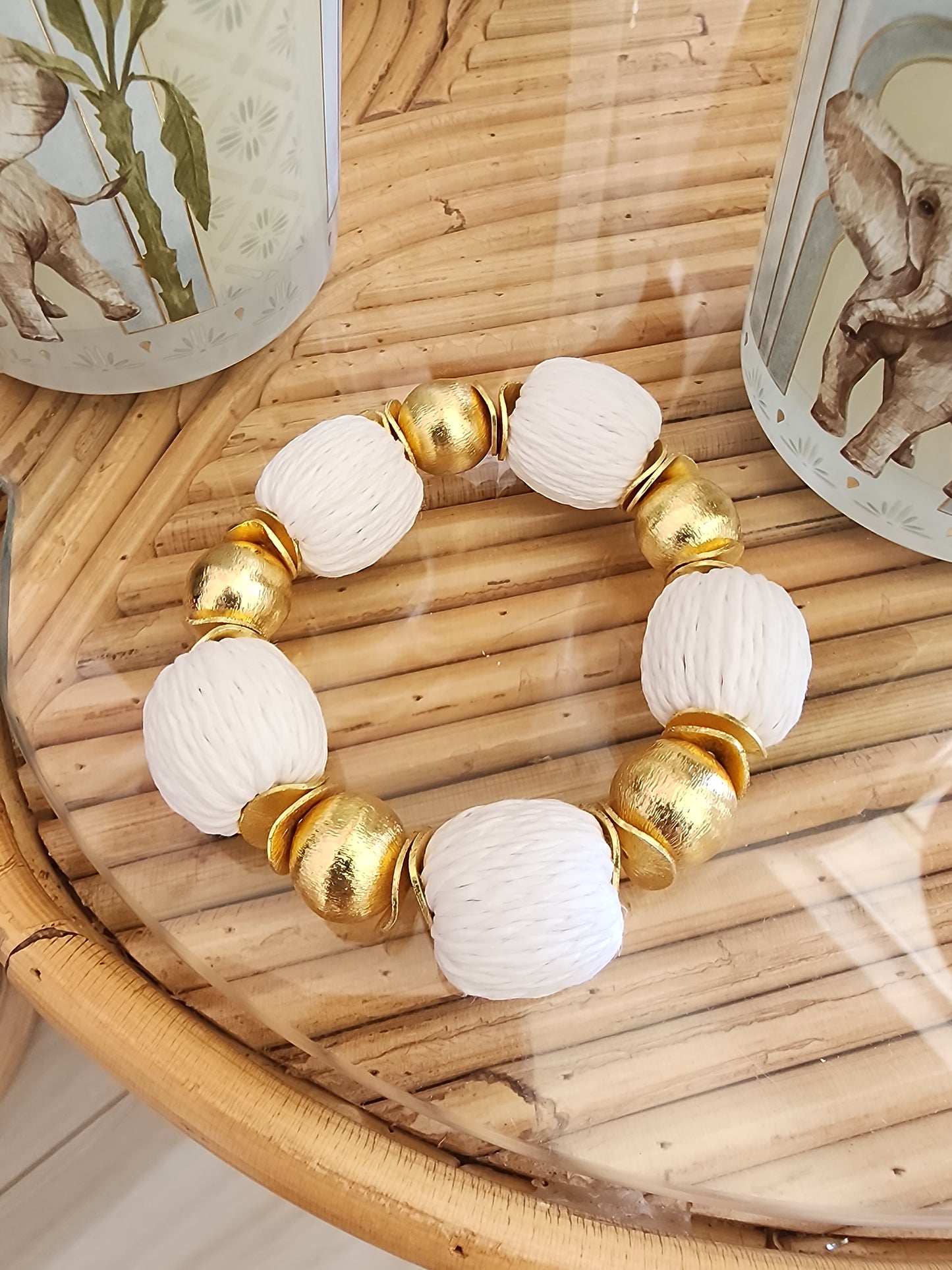 Bracelets Natural Raffia