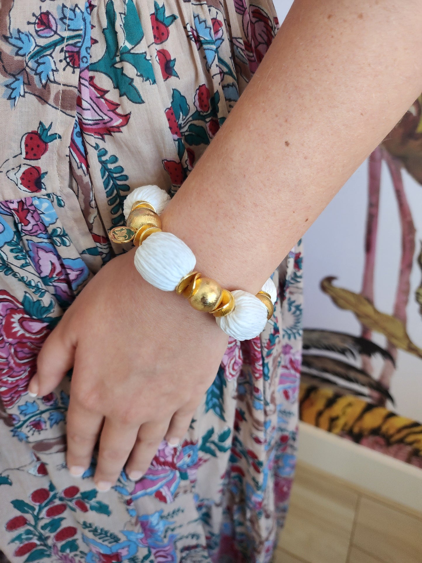 Bracelets Natural Raffia
