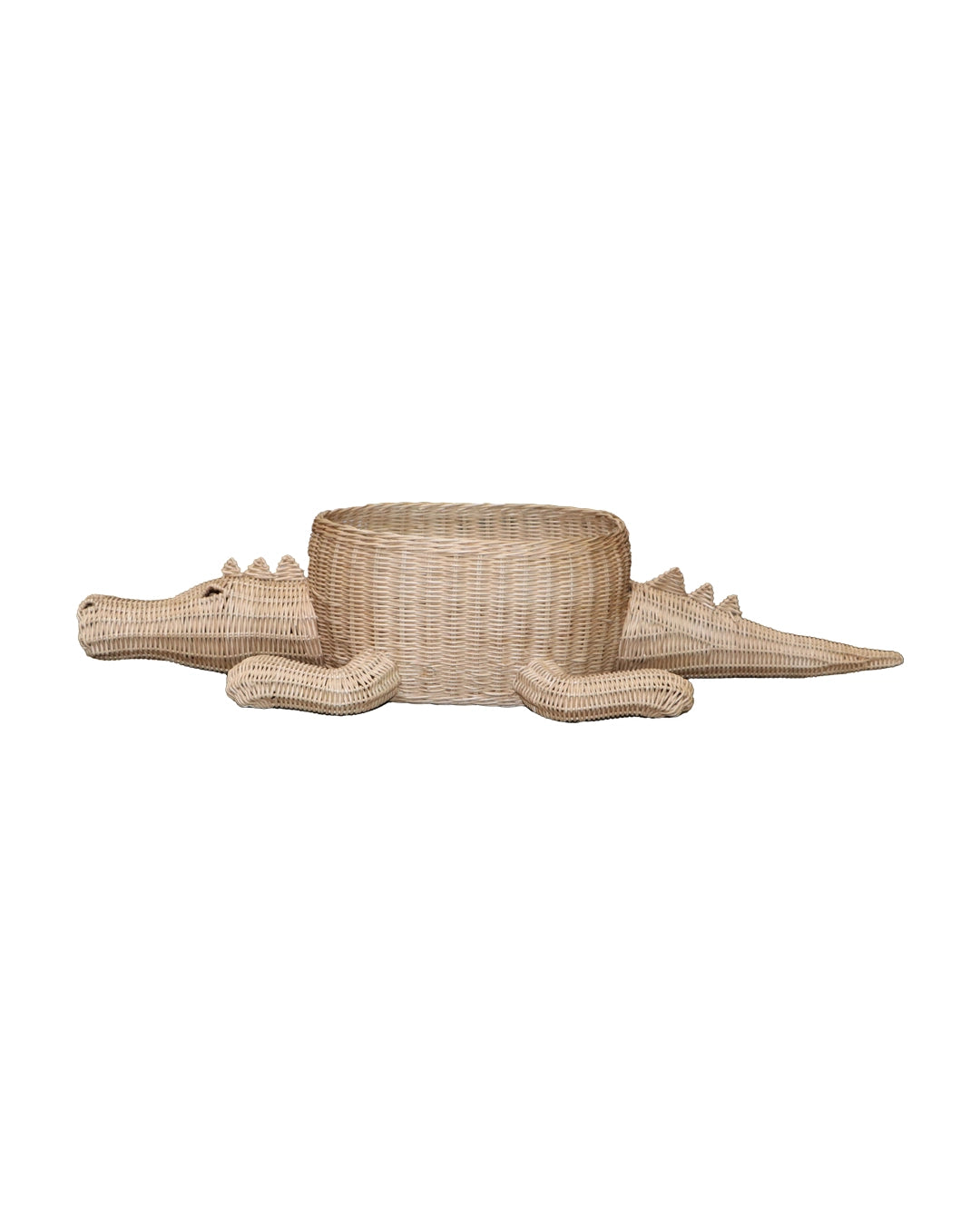 Crocodile Rattan Basket