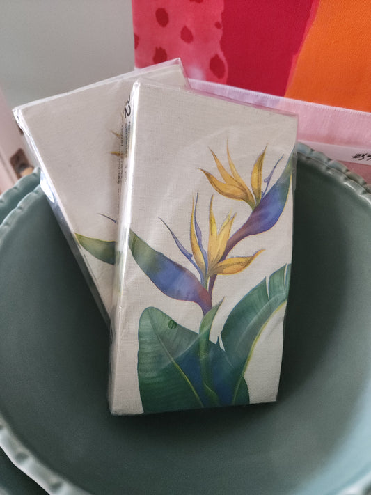 Guest Towels/Napkins - Bird of Paradise