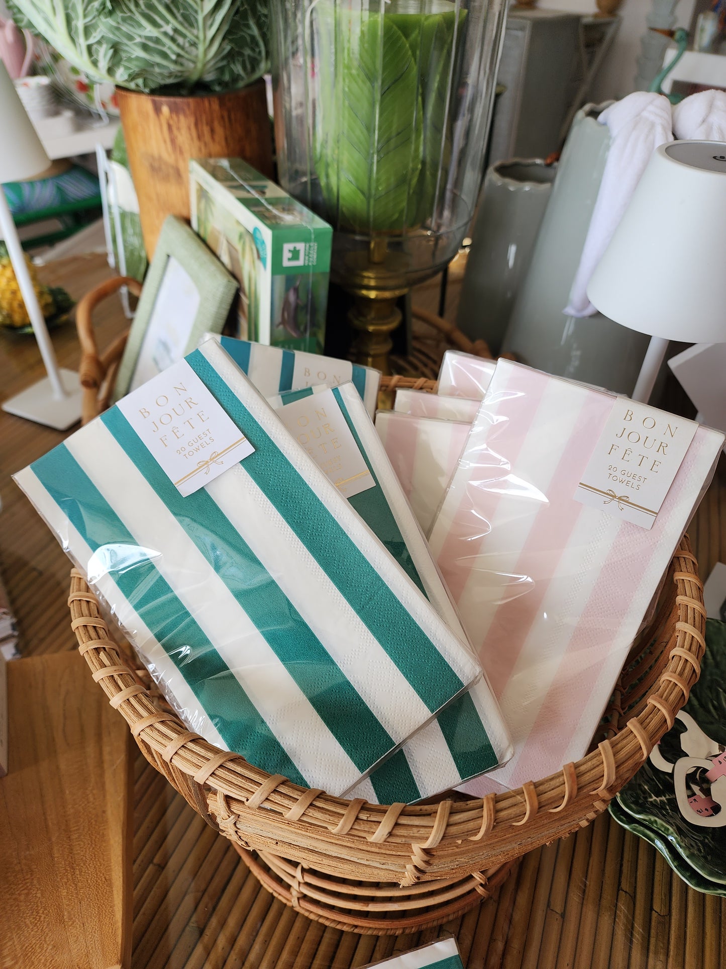 Guest Towels/Napkins - Cabana Stripe