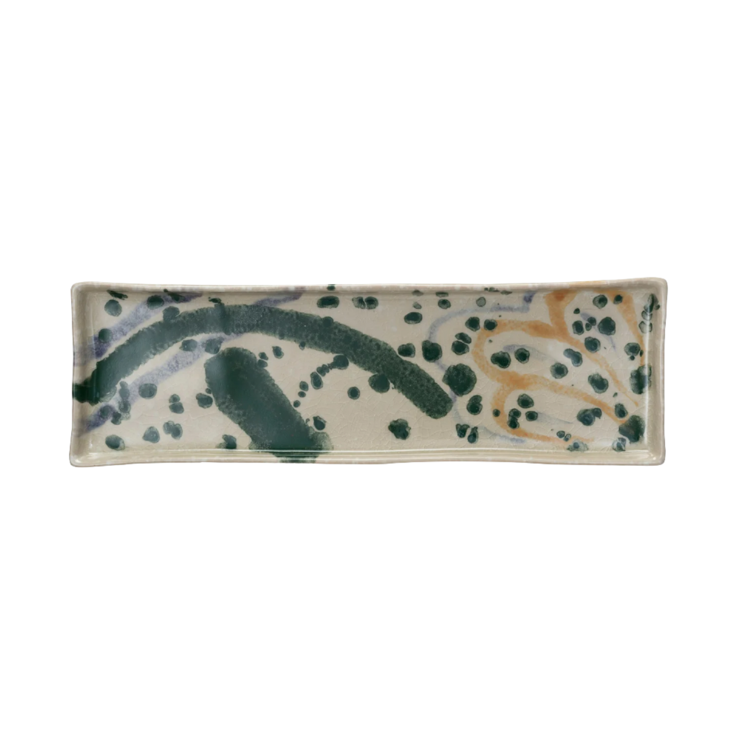 Hand Painted Stoneware Platter