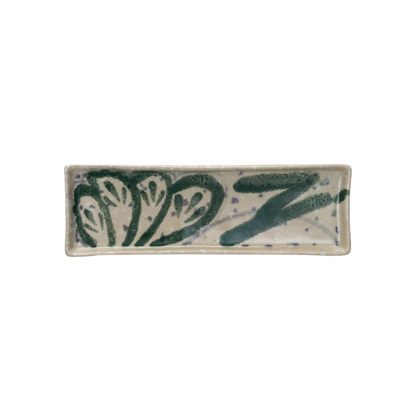 Hand Painted Stoneware Platter