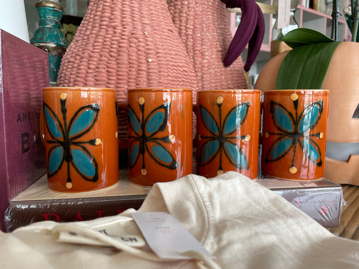 Vintage MCM Retro Ceramic Mug