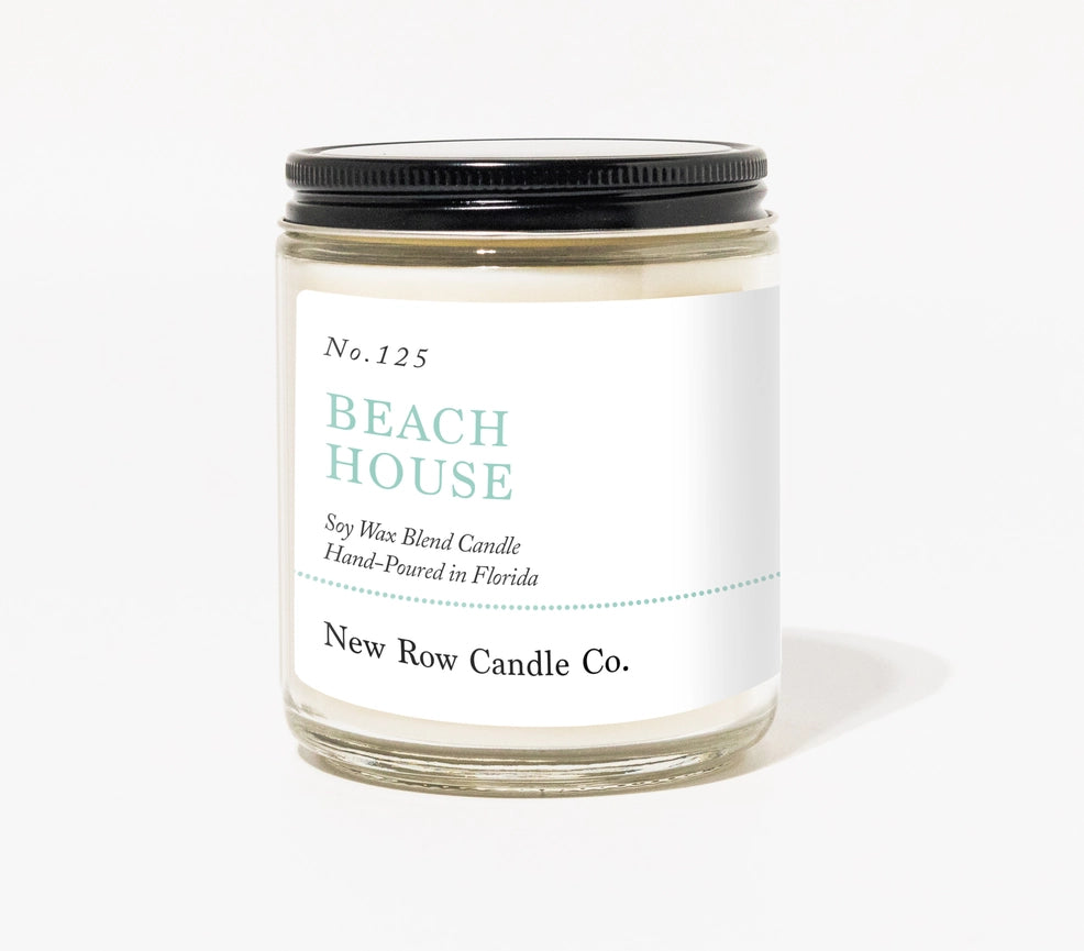 New Row Candle Co - Wood Wick Candle