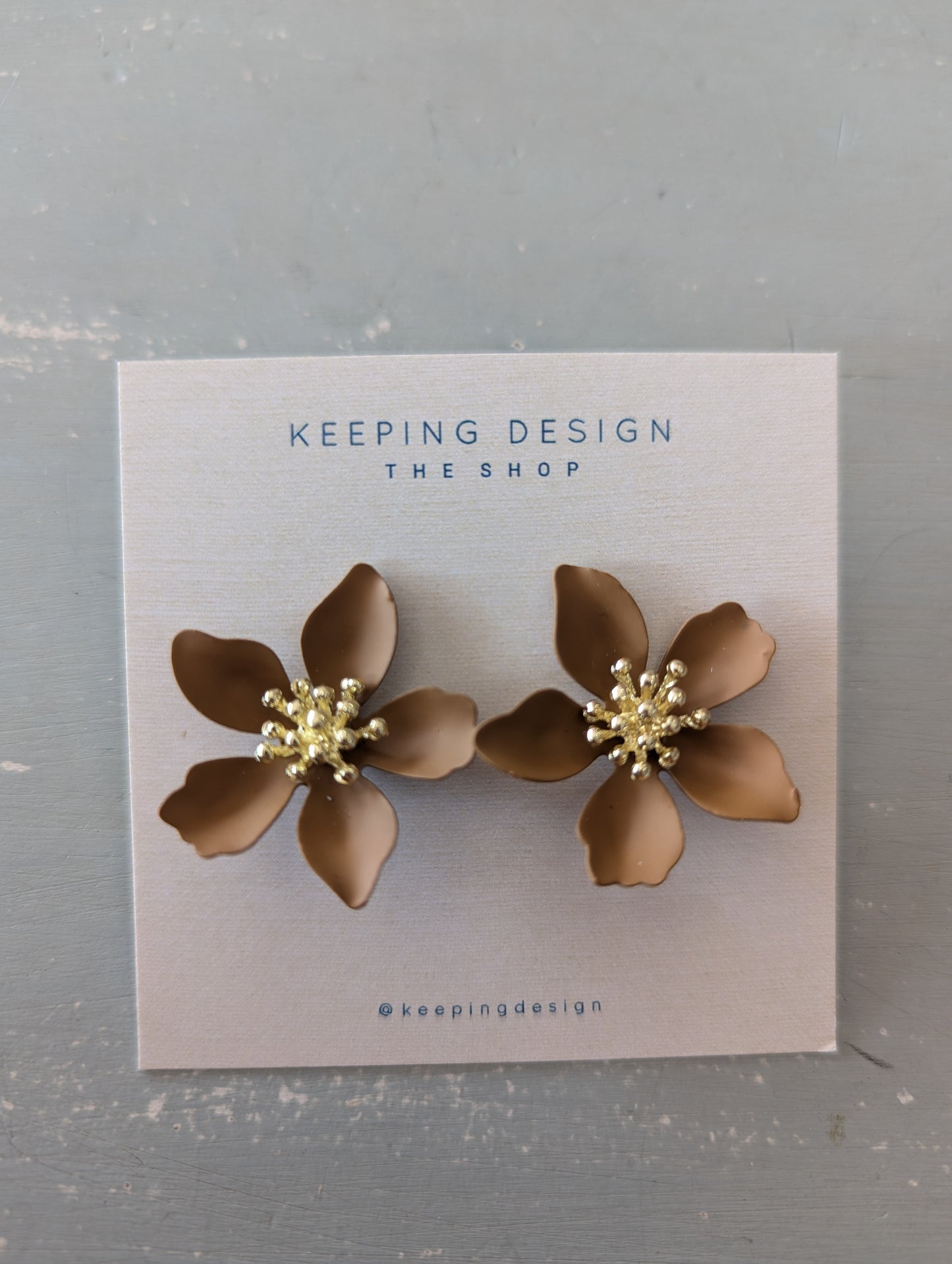 Earrings - Polymer Clay Flowers