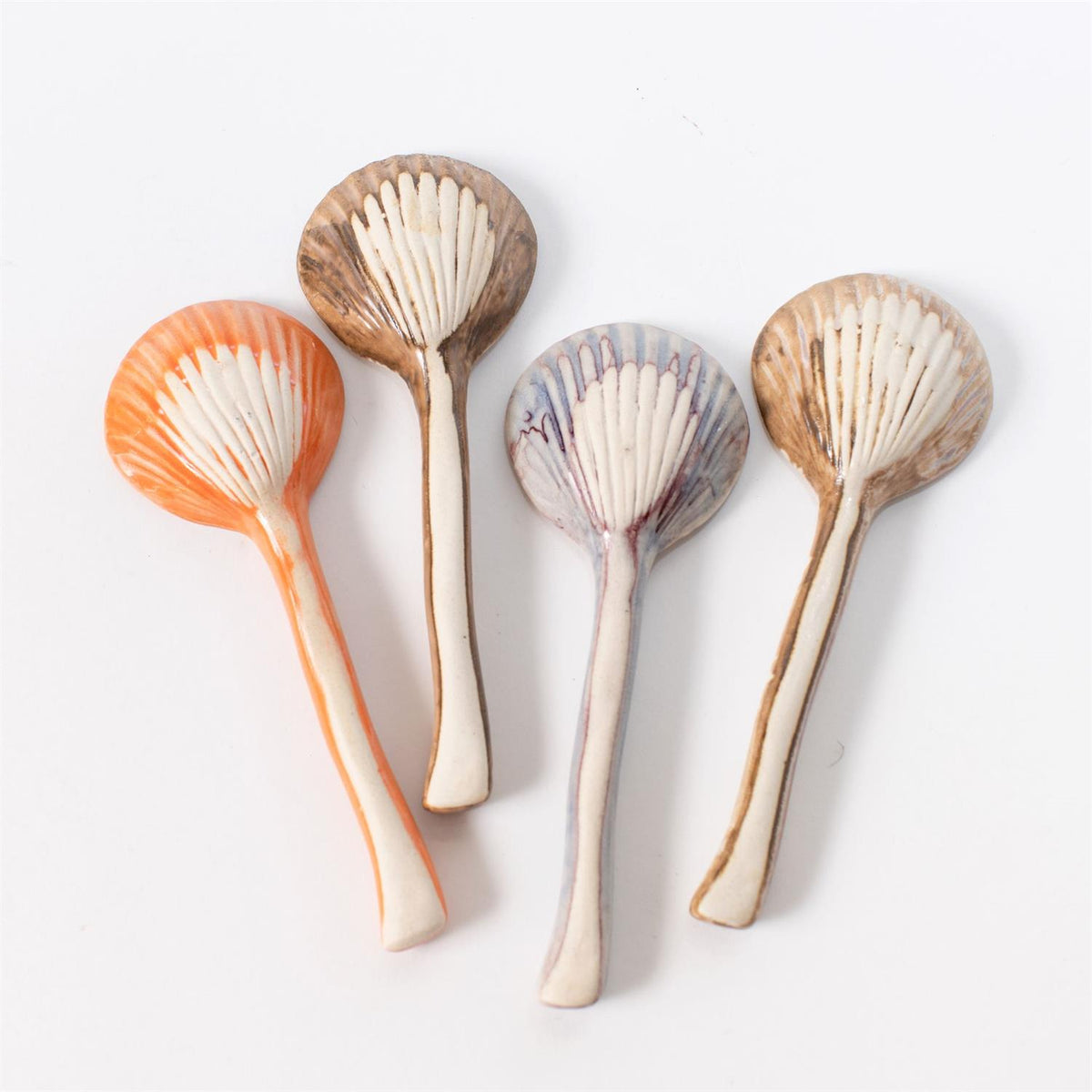 Scallop Shell Spoon Set