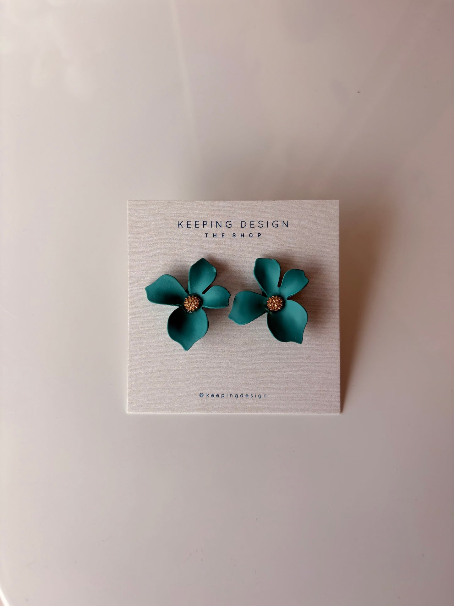 Earrings - Small Polymer Clay Flowers