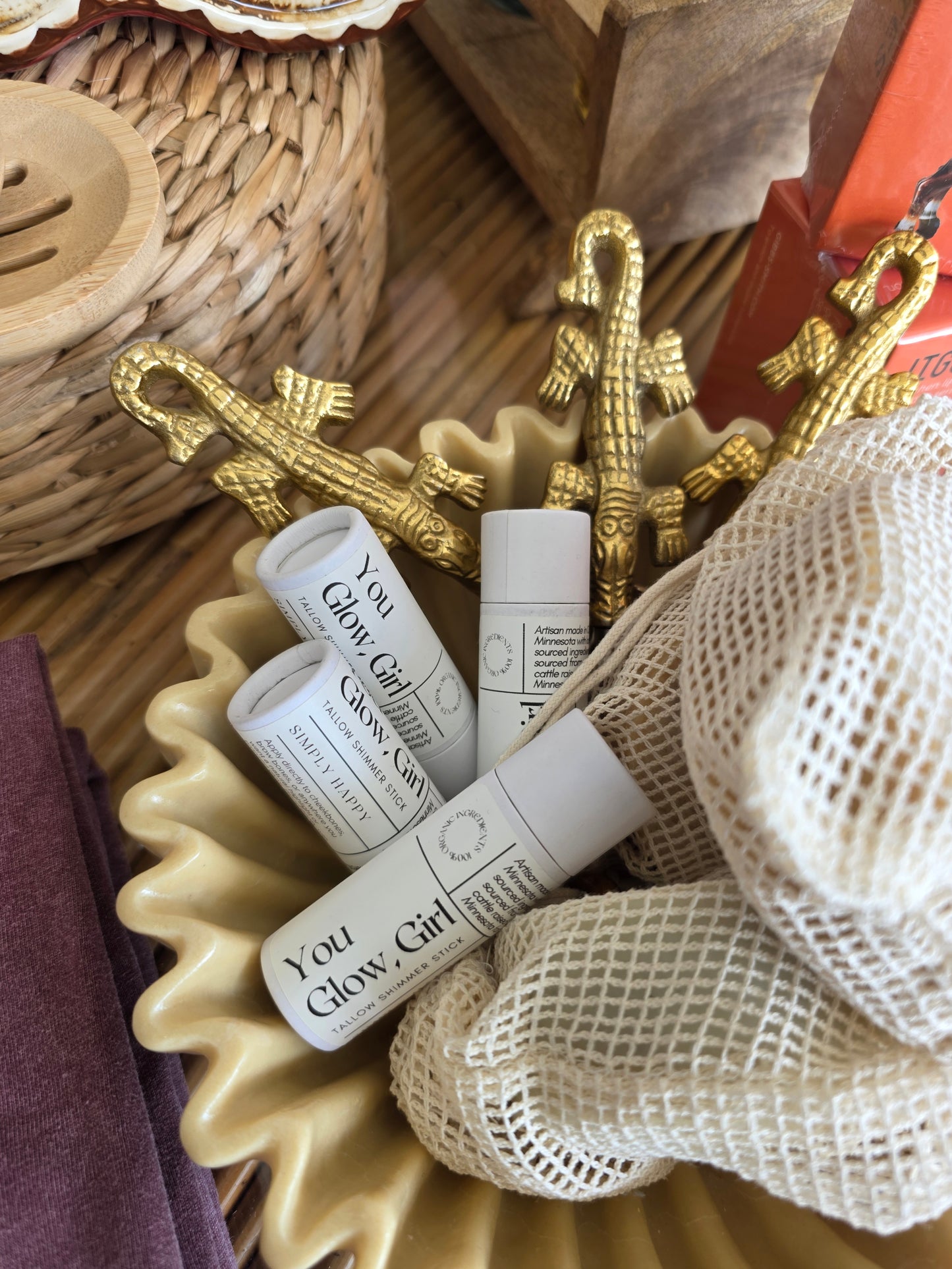 You Glow, Girl I Tallow Shimmer Stick