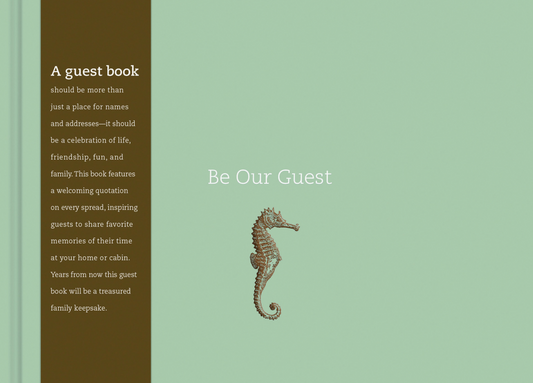 Be Our Guest - Coastal Guest Book
