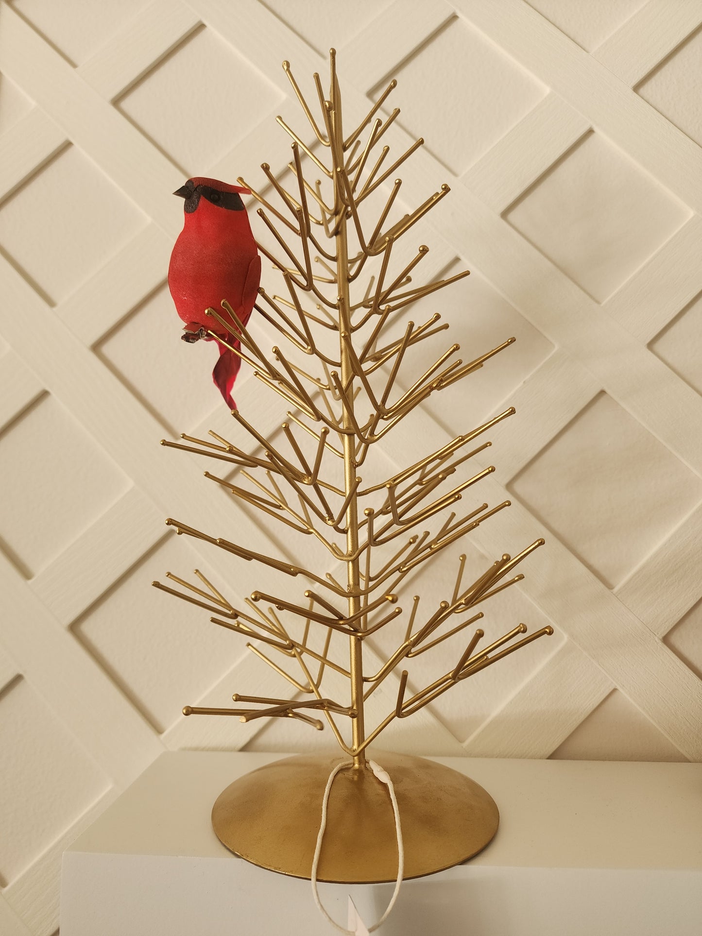 Christmas Cardinal Ornament Clip