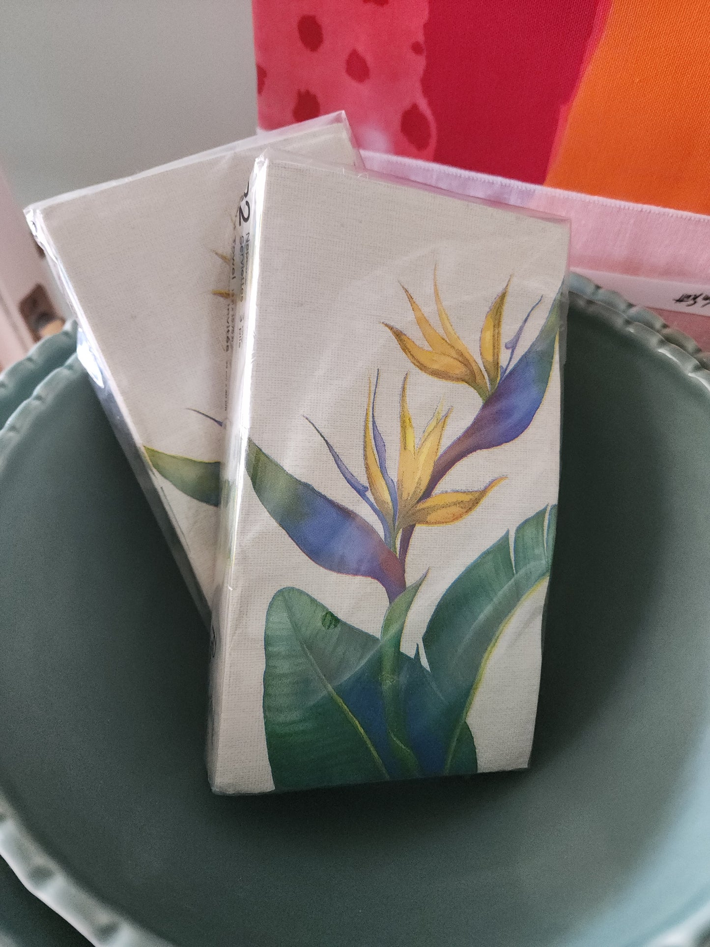Guest Towels/Napkins - Bird of Paradise