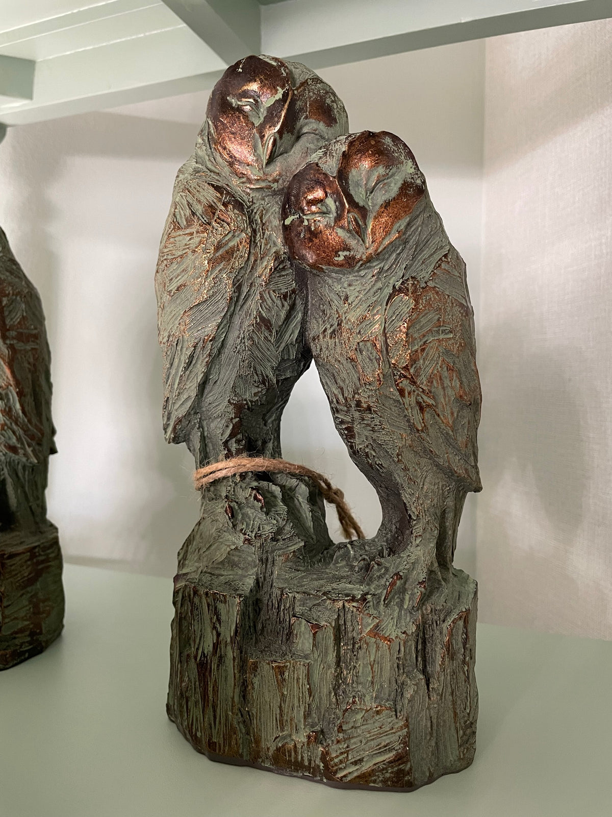 Verdigris Owls