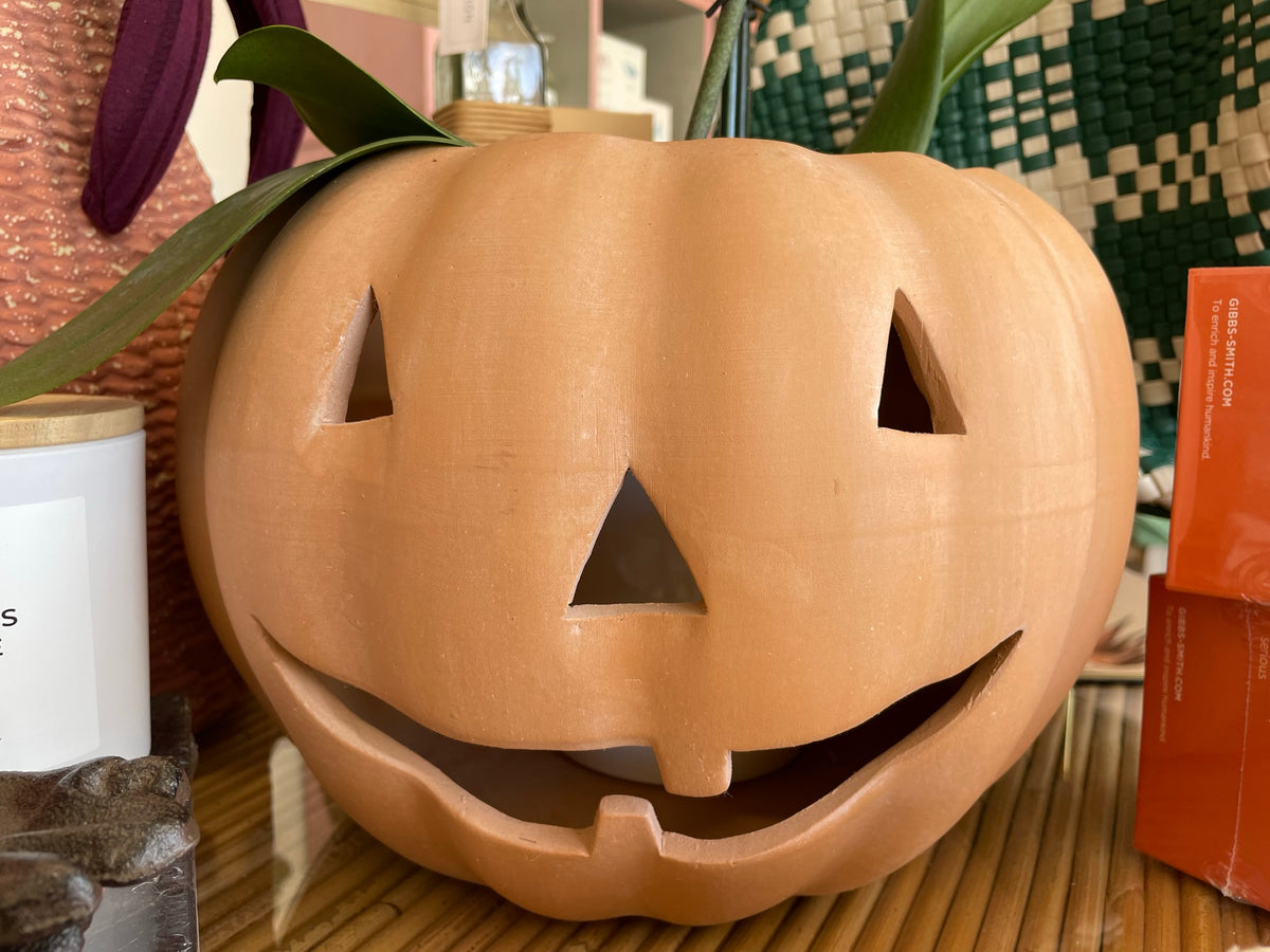 Large Pumpkin Planter