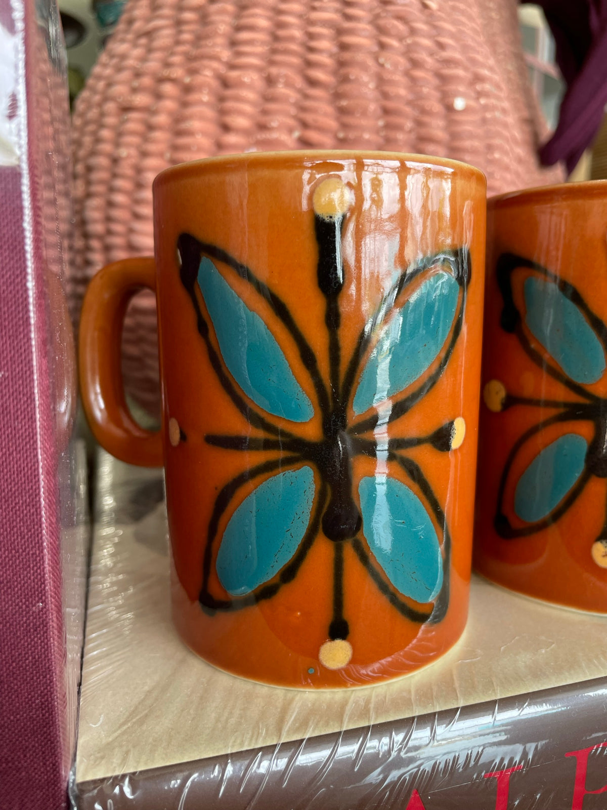 Vintage MCM Retro Ceramic Mug
