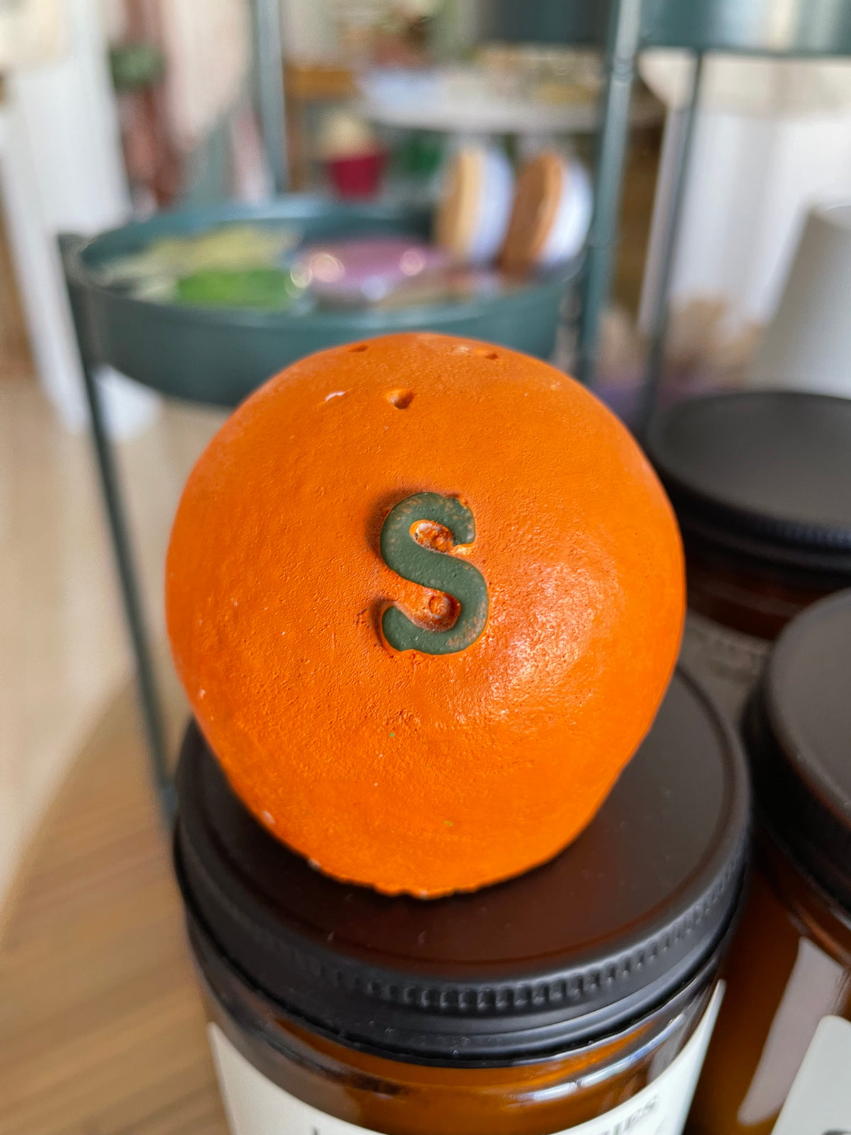 Vintage Ceramic Salt + Pepper Shaker Set