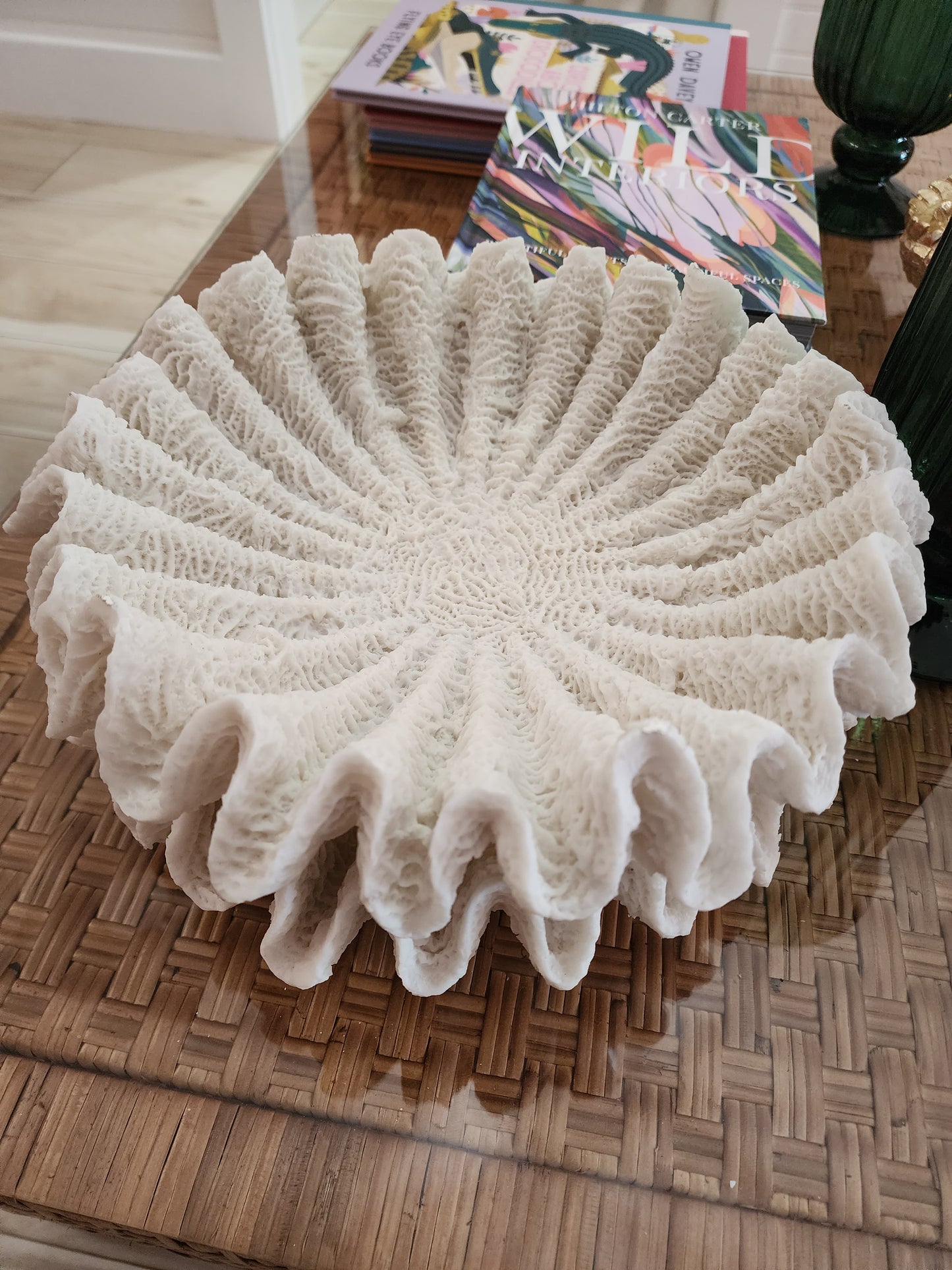 Decorative Coral Bowl