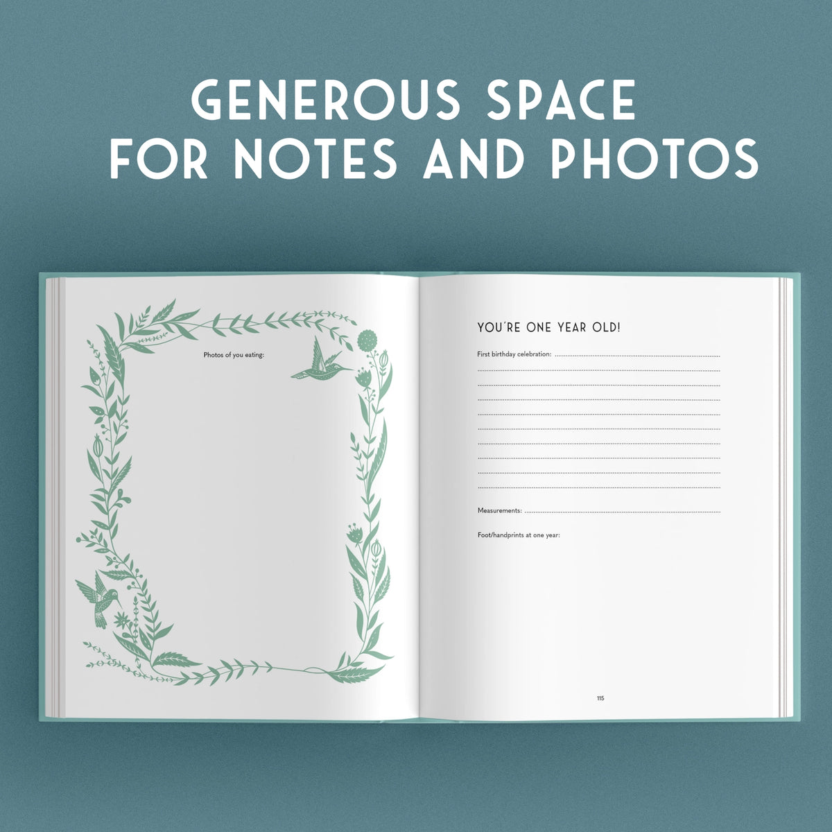 My Baby's Book - A Keepsake Journal