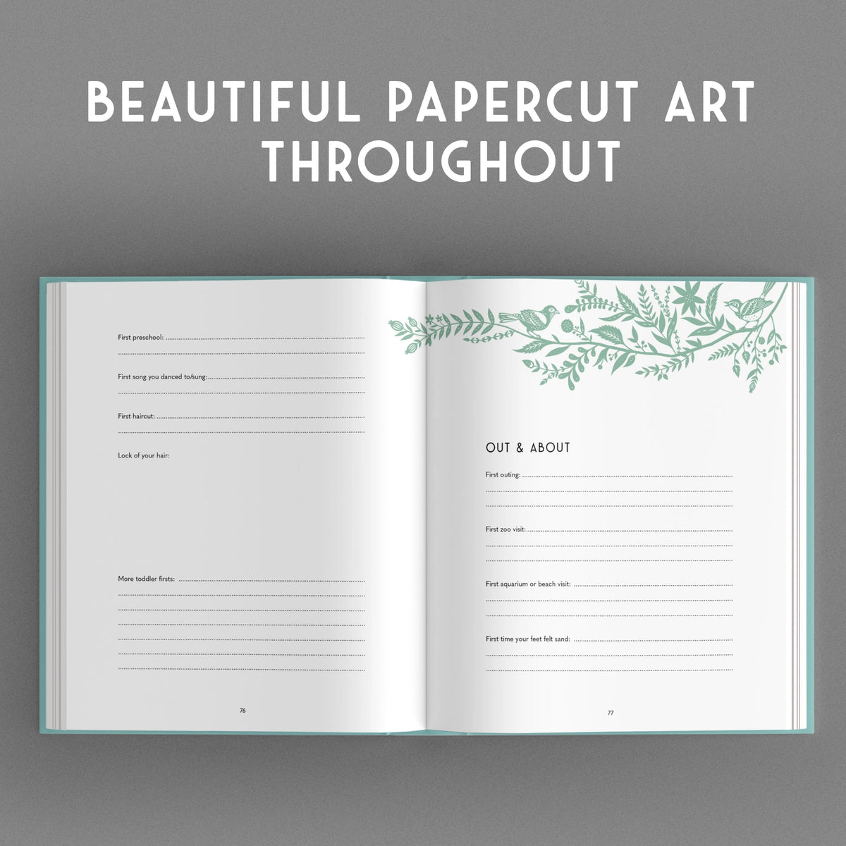 My Baby's Book - A Keepsake Journal