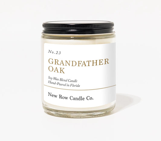 New Row Candle Co - Wood Wick Candle