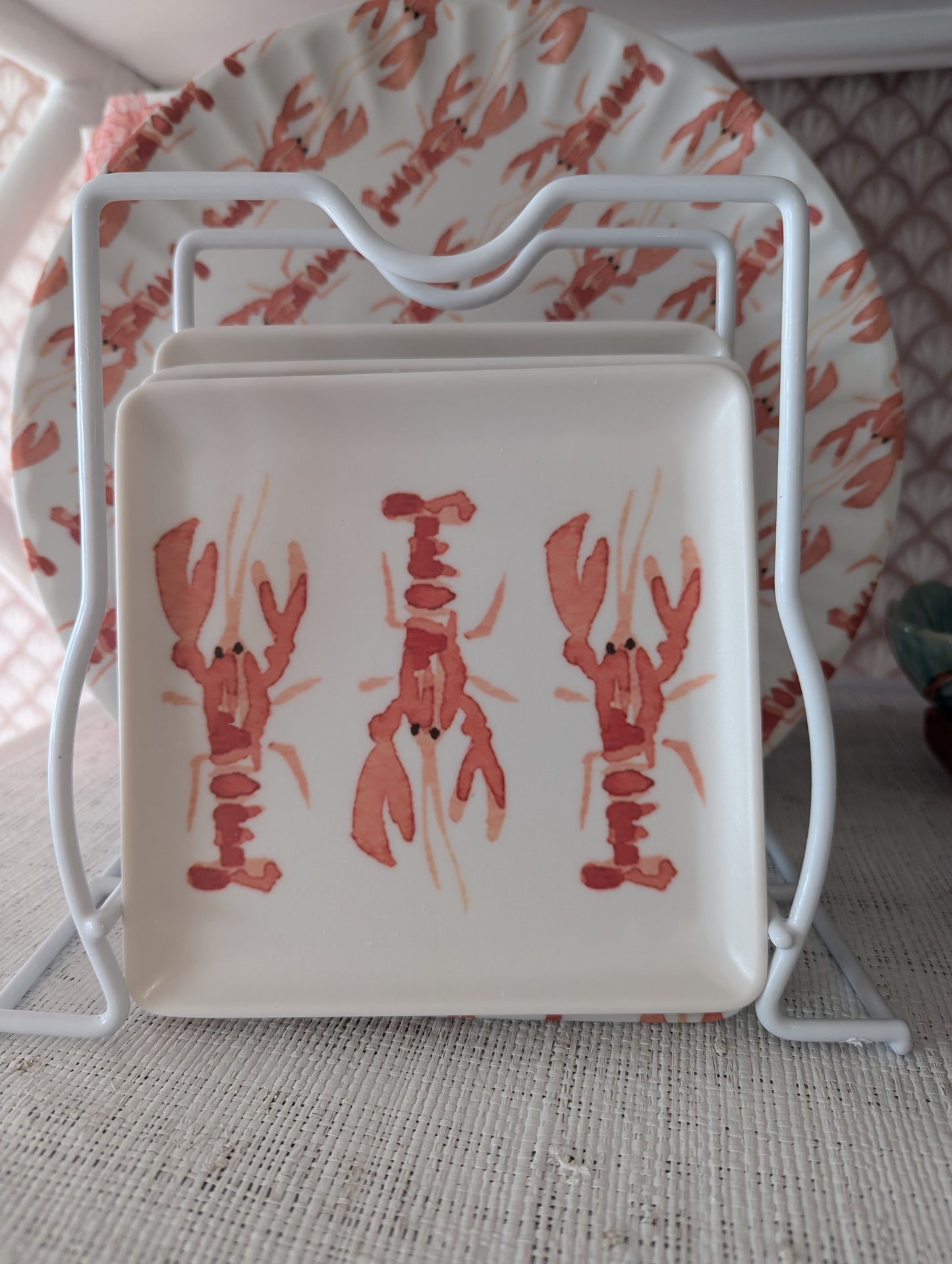 Melamine Lobster Appetizer Plates