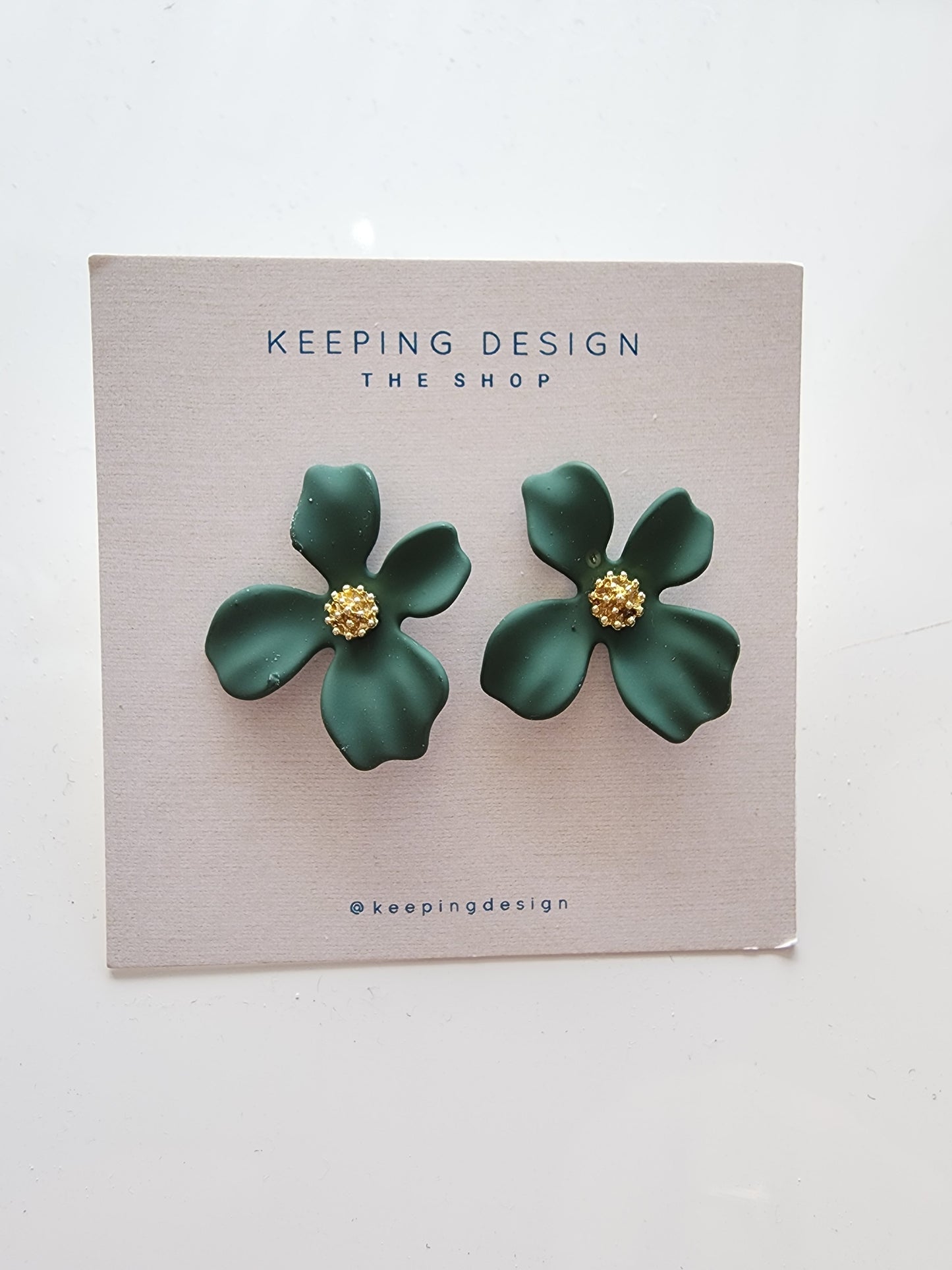 Earrings - Polymer Clay Flowers