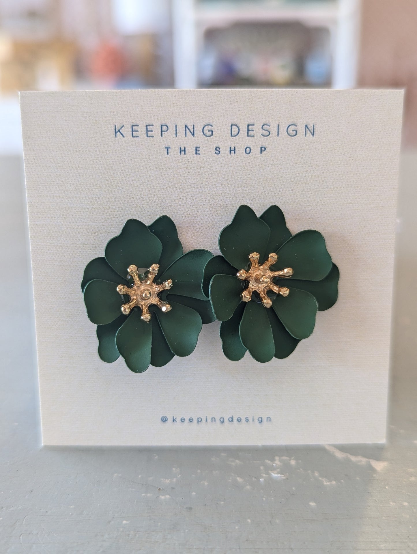 Earrings - Polymer Clay Flowers