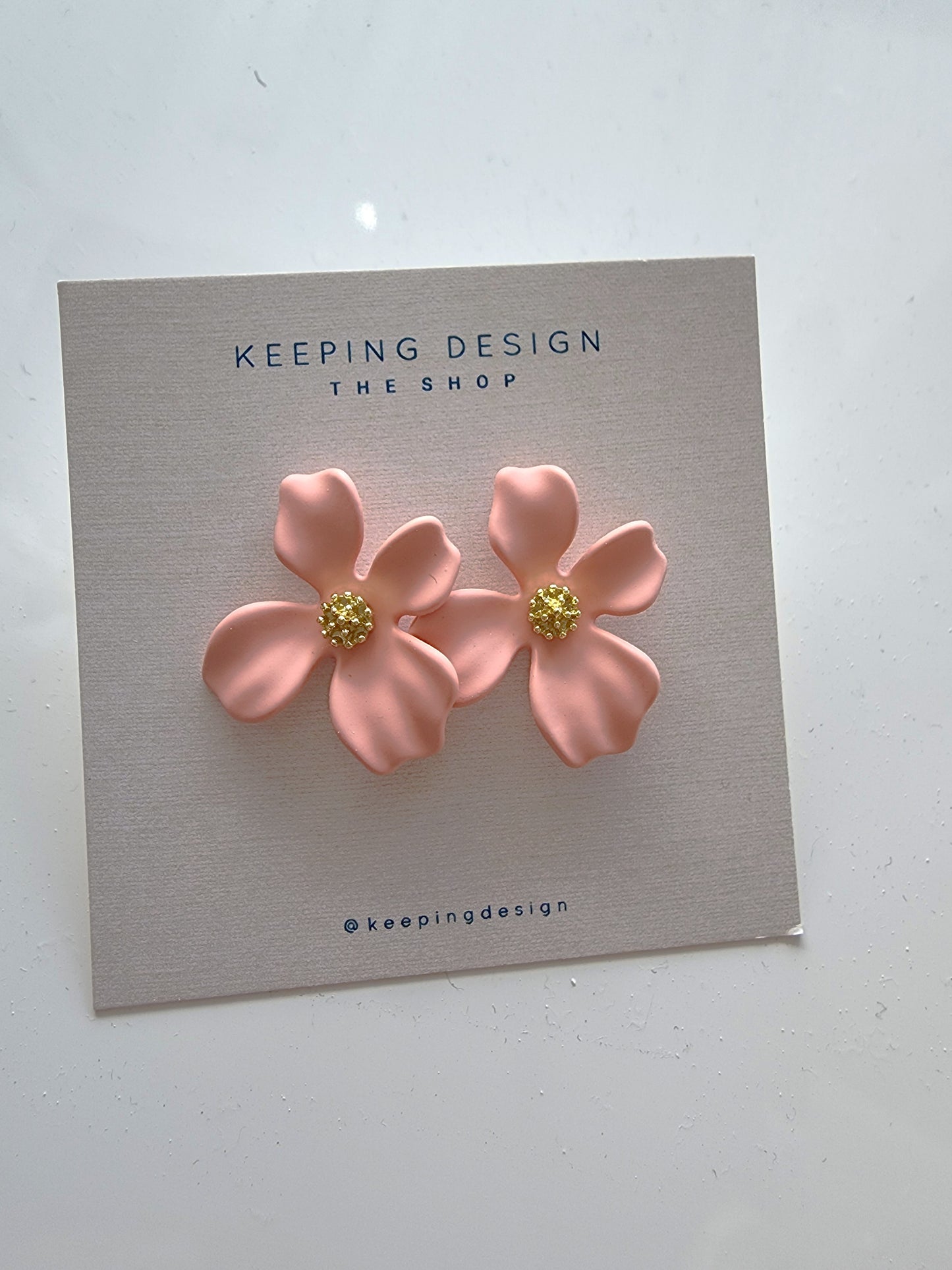 Earrings - Polymer Clay Flowers