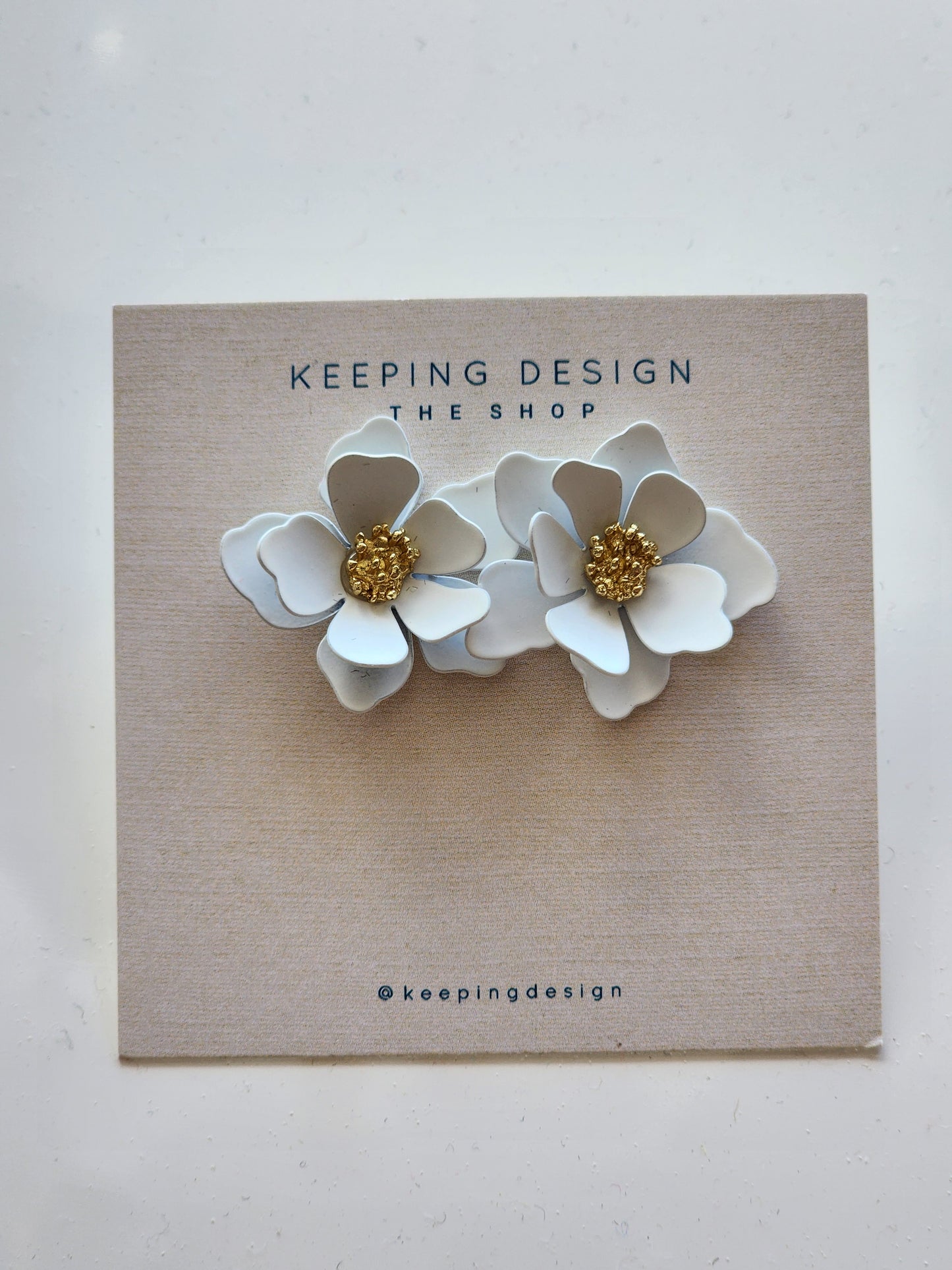 Earrings - Polymer Clay Flowers