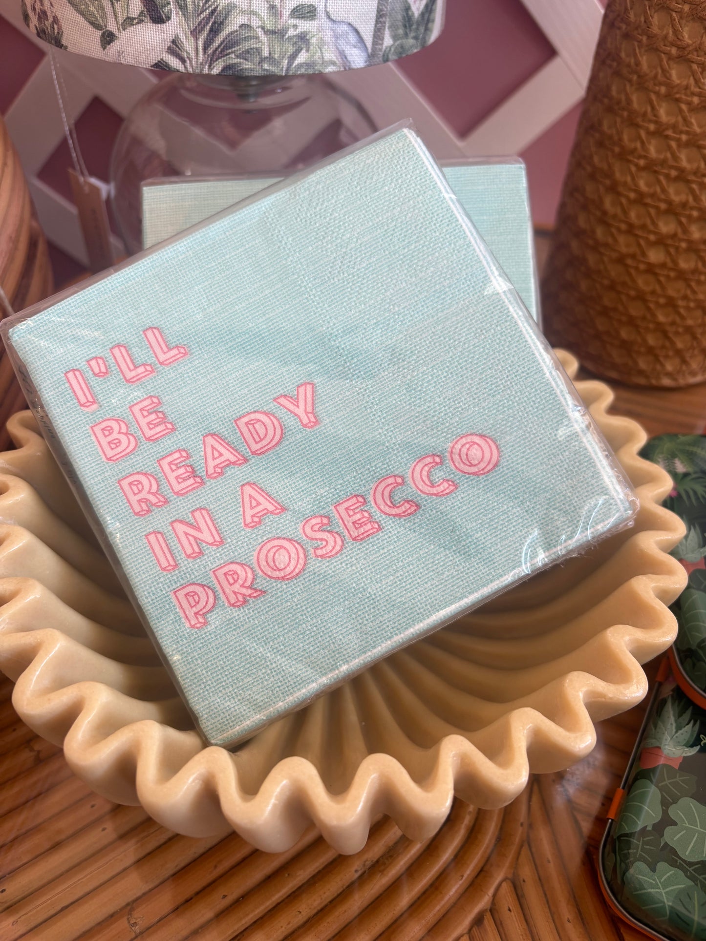 Beverage Napkins - Prosecco
