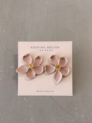 Earrings - Polymer Clay Flowers