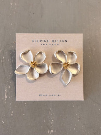 Earrings - Polymer Clay Flowers