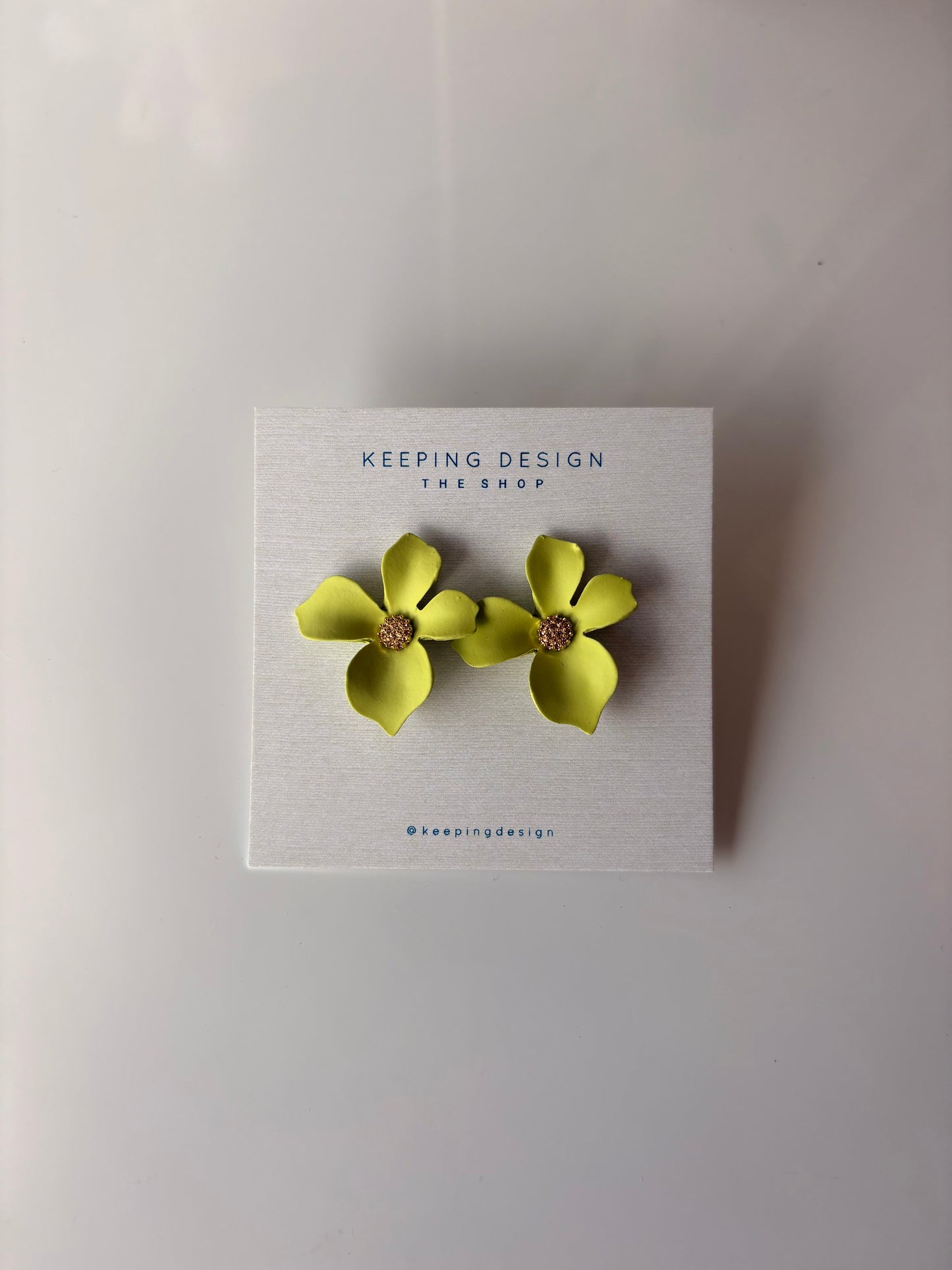 Earrings - Small Polymer Clay Flowers