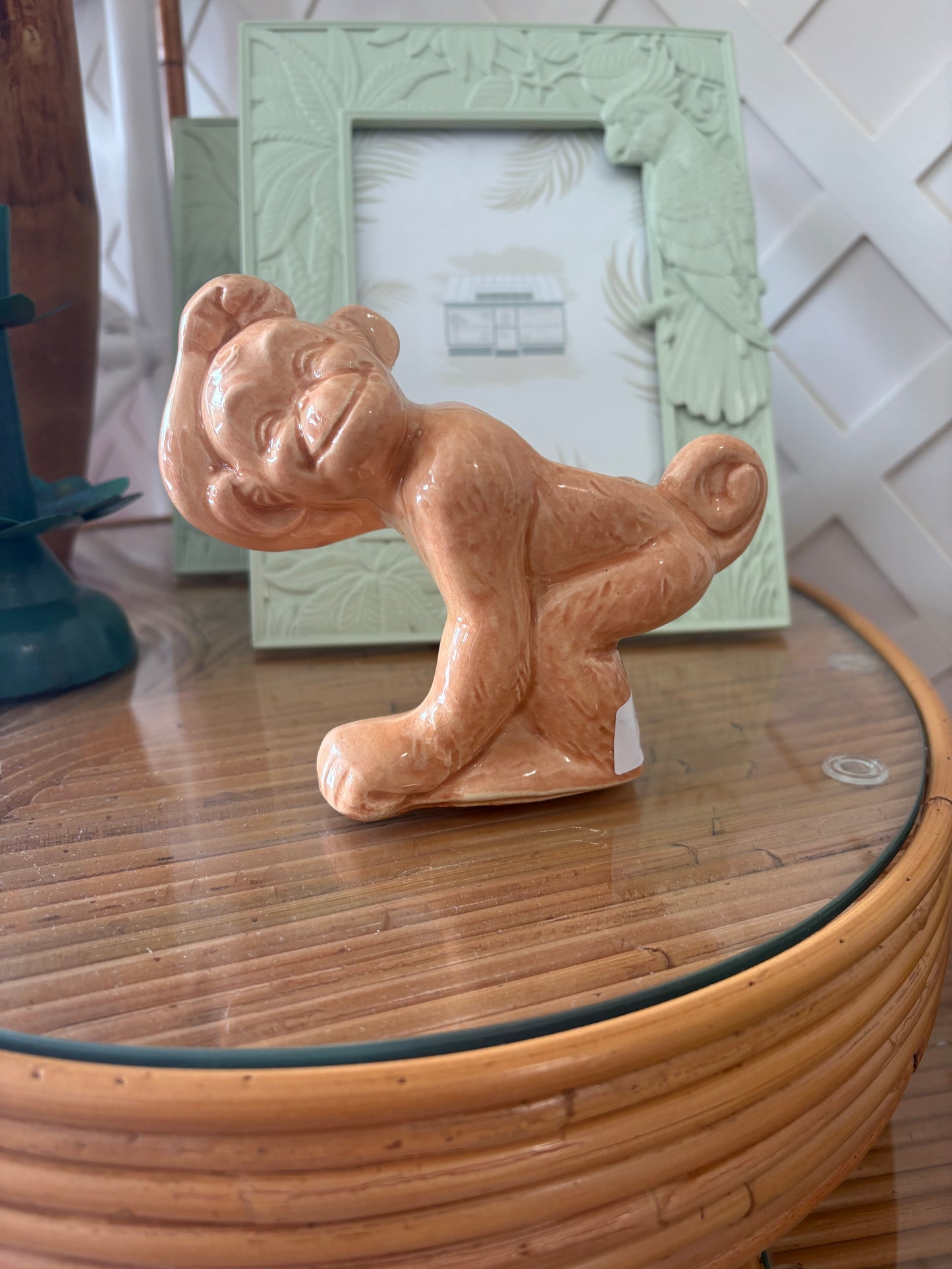 Ceramic Monkey Planter